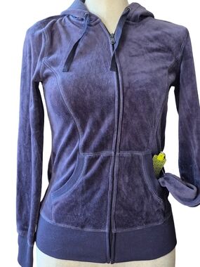 NWT Tek Gear Womens Size XS Velour Hoodie